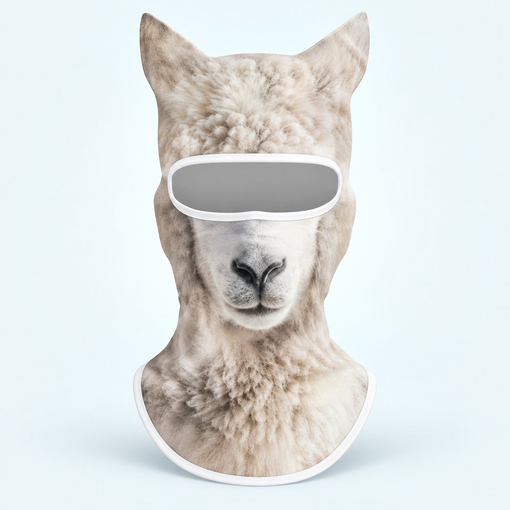 Alpaca printed balaclava